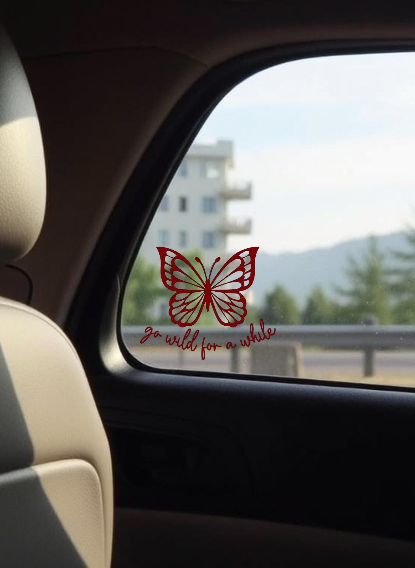 Go Wild For a While Vinyl Sticker