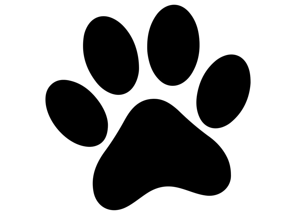Paw Print Vinyl Sticker