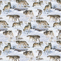 Naturscapes Wild At Heart Wolves Allover Quilt Fabric by Northcott Fabric