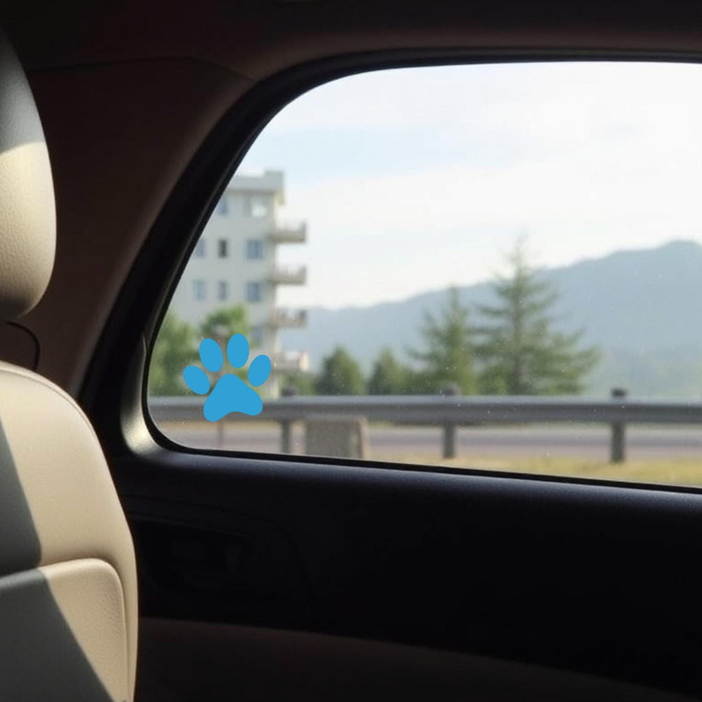 Paw Print Vinyl Sticker