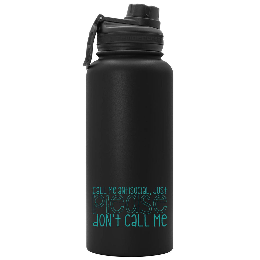 Call Me Antisocial Vinyl Sticker