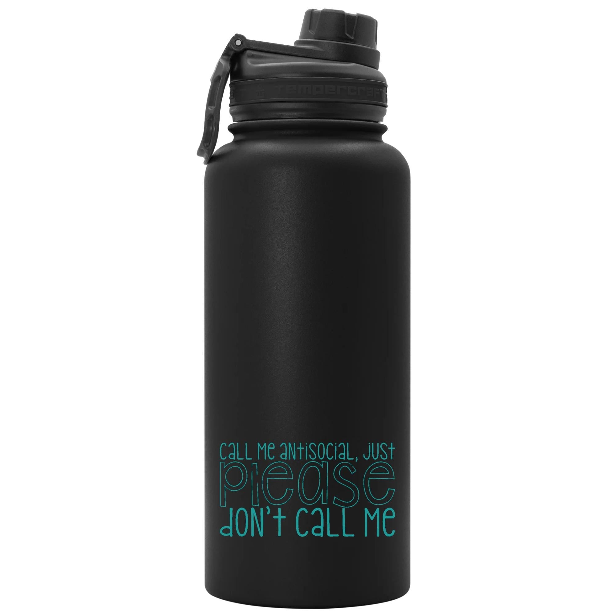 Call Me Antisocial Vinyl Sticker