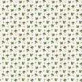 Highland Heart Holly Toss Cream Quilt Fabric by Northcott Fabrics