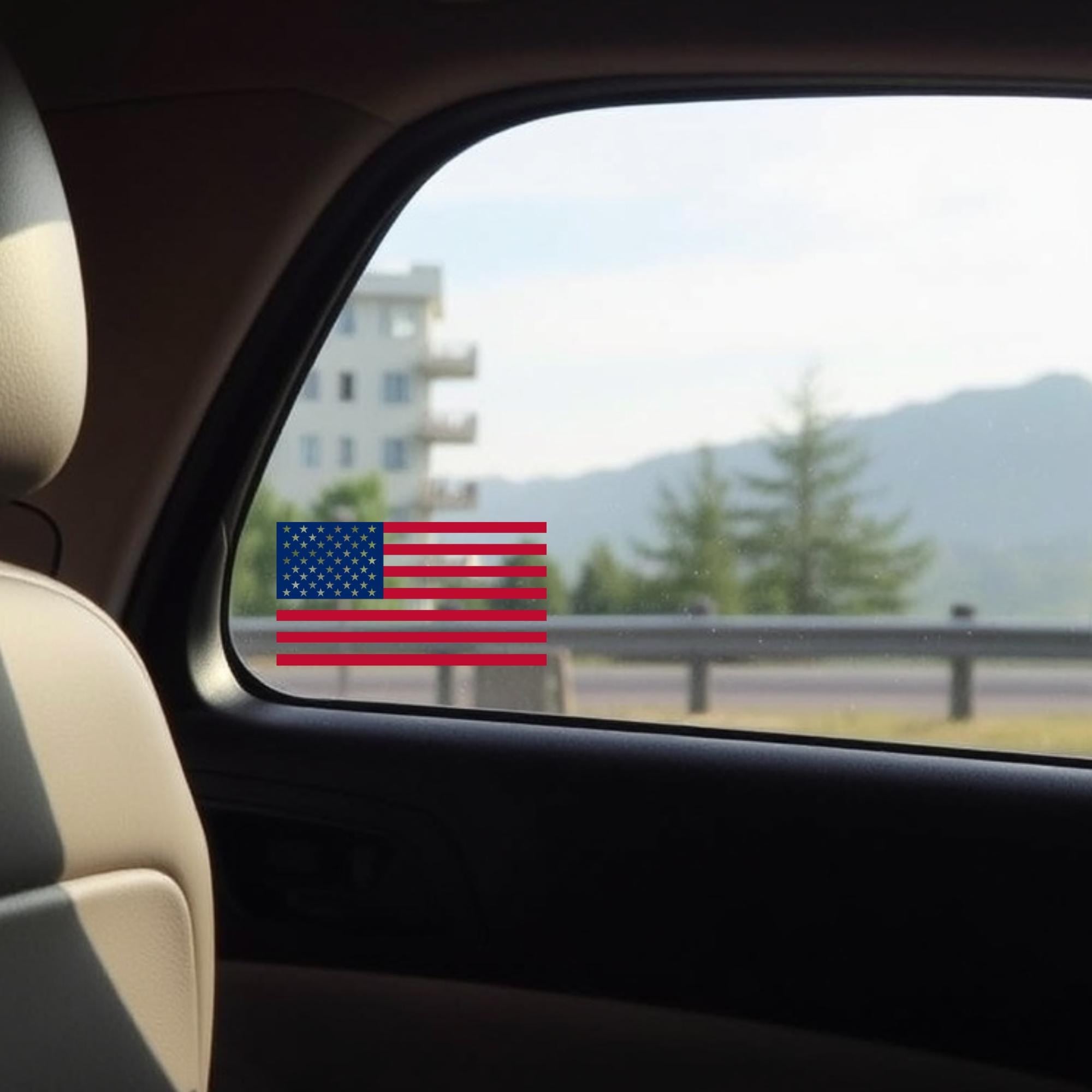 American Flag Sticker