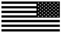 American Flag Sticker