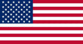 American Flag Sticker