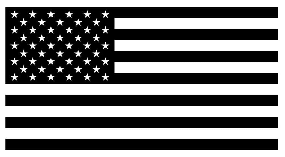 American Flag Sticker