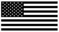 American Flag Sticker