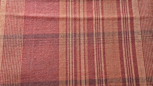 Better at the Lake Burgundy Plaid Yarn Dye Quilt Fabric By Studio E