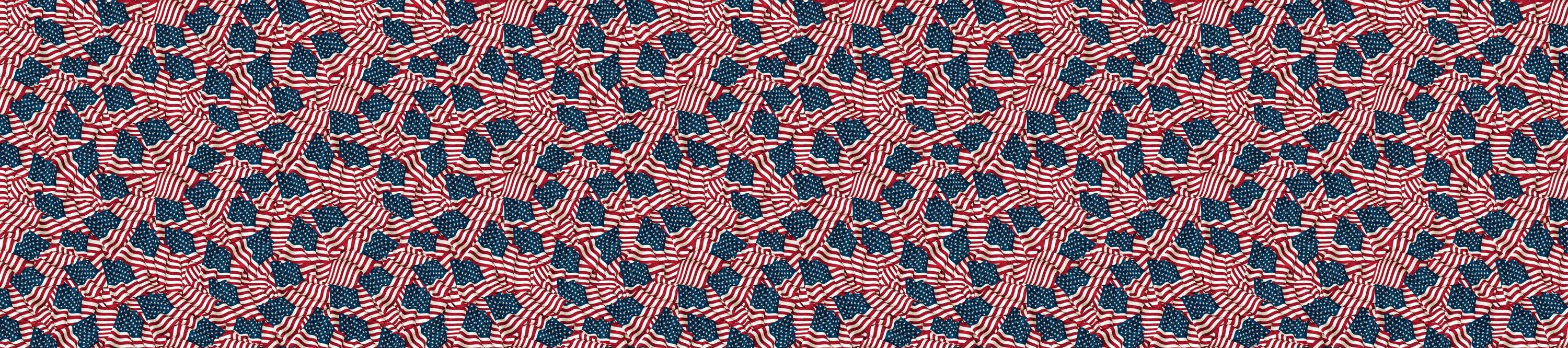 Stars and Stripes Stonehenge American Flag Allover WIDE Backing Quilt Fabric By Northcott Fabrics