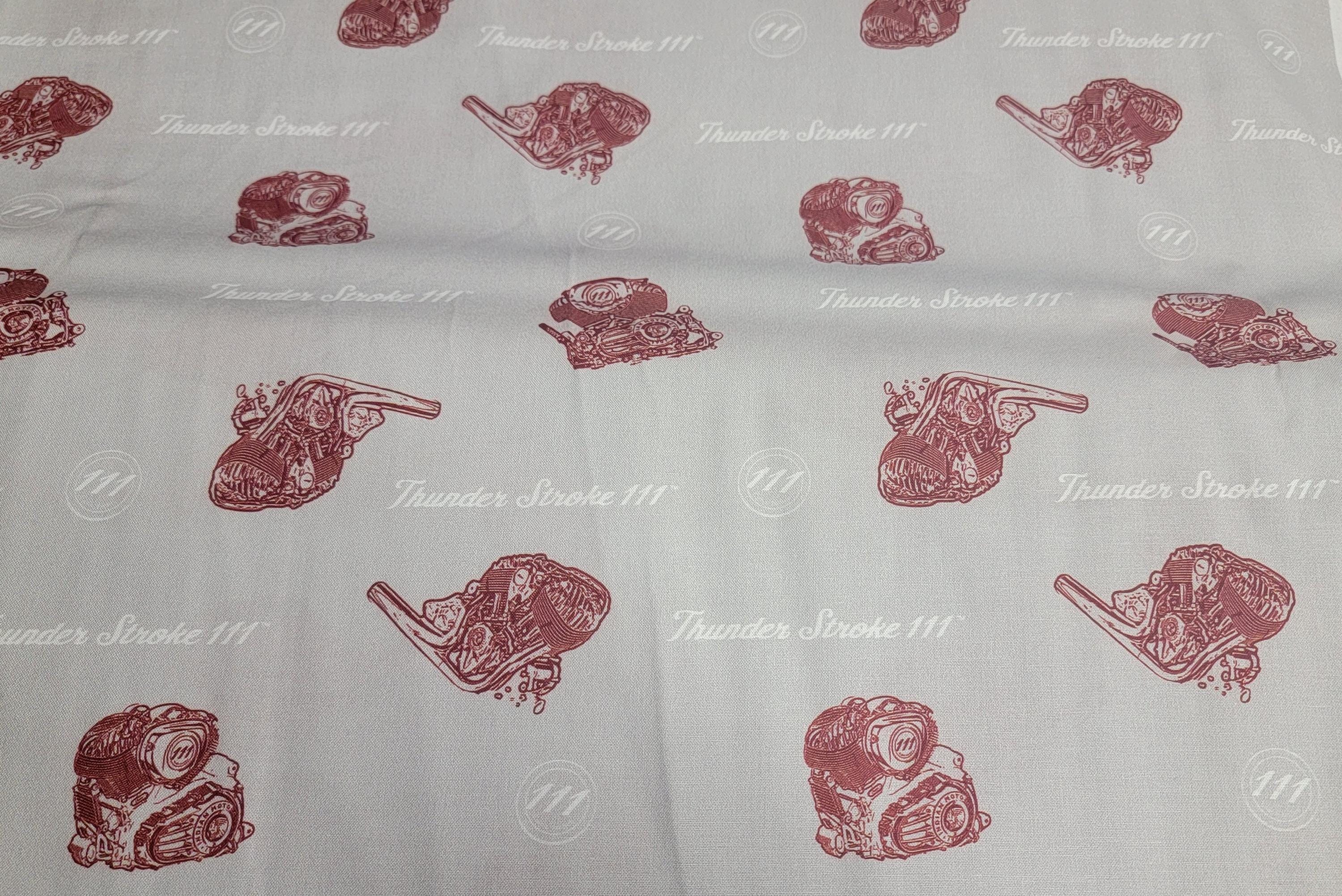 Indian Motorcycle Quilt Fabric 6 Yard precut Bundle