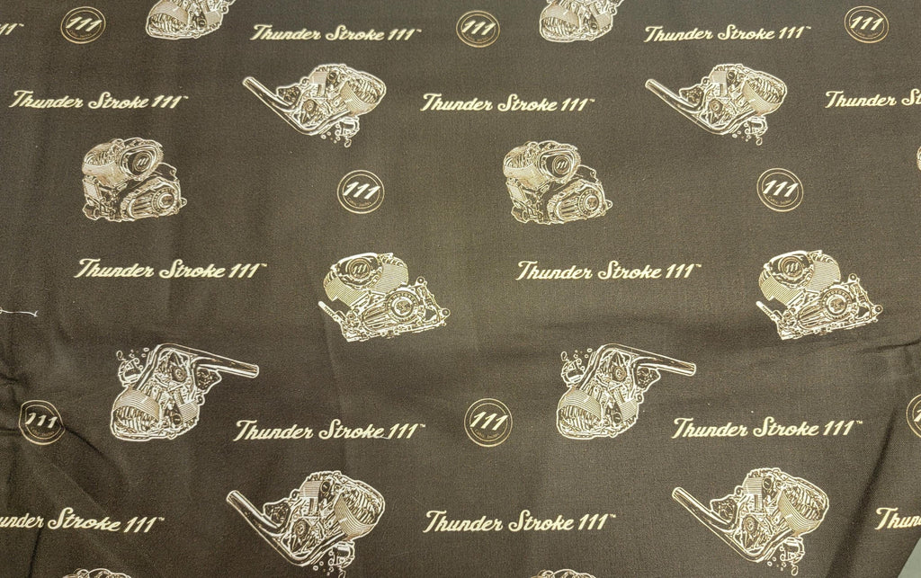 Indian Motorcycle Quilt Fabric 6 Yard precut Bundle