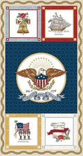 Independence Quilt Fabric Panel By Riley Blake Fabrics