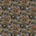 Timber Trail Elk Scene Allover Quilt Fabric by Northcott Fabrics