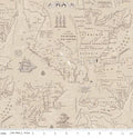 Independence Colonial Map Beige Quilt Fabric By Riley Blake Designs