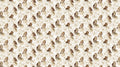Night Owl Cream Background Pumpkins and Owls Quilt Fabric By Northcott Fabrics