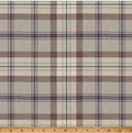 Winterwind Stable Sable Brown and Tan Plaid Quilt Fabric by Hoffman Fabrics