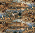 Deer Glance Quilt Fabric by David Textiles