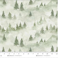 Valley View Misty Trees Quilt Fabric By Henry Glass & Co.