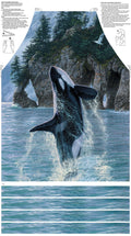 Voyage Orcas Apron Fabric Panel By Northcott Fabrics.