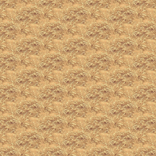 Birchwood Whitetail Deer Brown Grass Quilt Fabric By Northcott