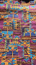 Pablo's Puzzle Cotton Quilt Fabric by Hoffman Fabrics
